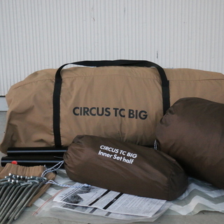 テンマク　サーカスtc big　状態良好　tent-Mark　DESIGNS　アウトドア　キャンプ　テントの画像