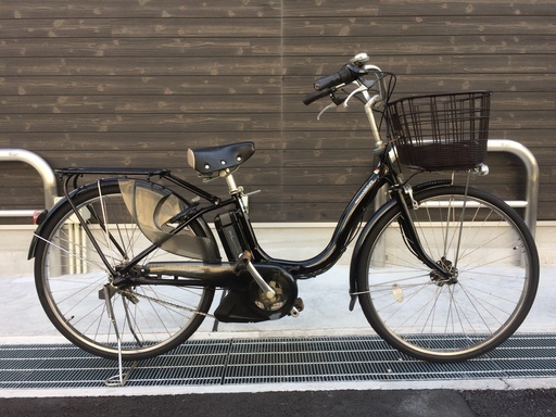 ヤマハ　パス　ナチュラ　新基準　子供乗せ　8,9AH　黒　アシスタ　ビビ　神戸市　電動自転車　地域限定