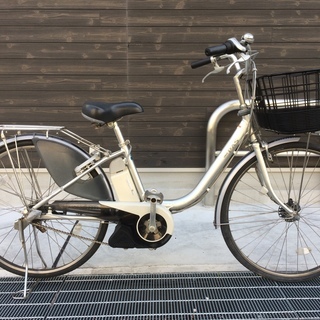 ヤマハ パス 新基準 子供乗せ 8,1AH シルバー アシスタ ビビ 神戸市