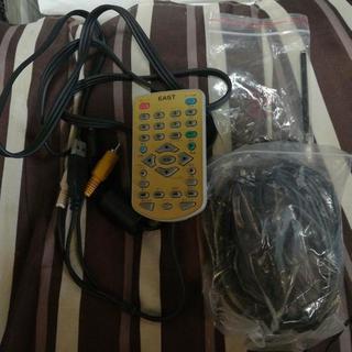 ポータブルDVDプレーヤー(ワンセグチューナー内蔵)の画像