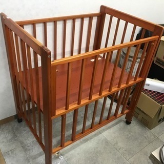 ベビーベッド　中古　リサイクルショップ宮崎屋19.5.27