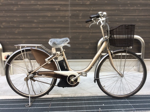 ヤマハ　パス　リチウム　26インチ　ゴールド　アシスタ　ビビ　神戸市　電動自転車　地域限定