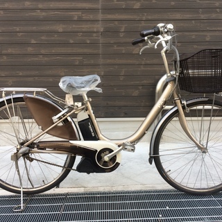 地域限定送料無料 ヤマハ パス ミナ 新基準 8,7AH 白 アシスタ ビビ