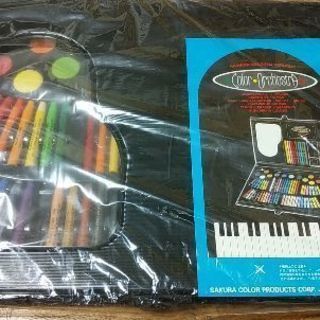 サクラ　クーピー、クレヨン等80点セット　新品未使用品の画像