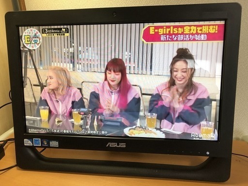 値下げ致しました。中古　ASUS All-in-One PC ET2012EUTS 新品SSD240GB　Core i3 3.30GHz 4GBメモリ