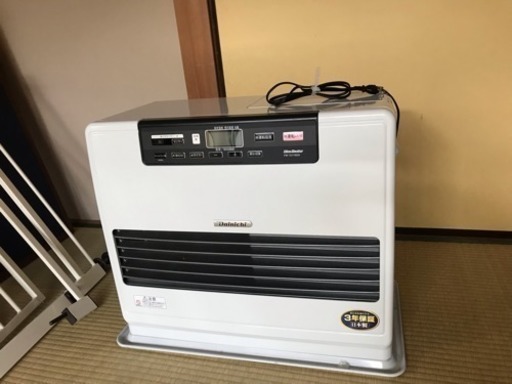 ガスヒーター【引き取りのみ】2017年製 1回使用のみ