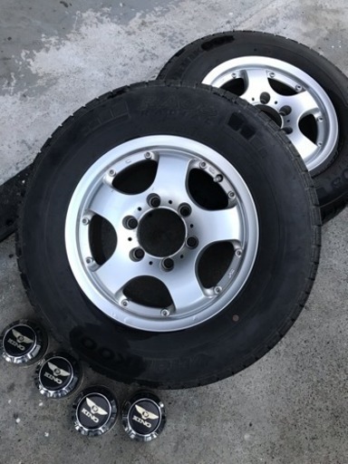 ハイエース 夏タイヤ ホイール 195/80R15  ４本