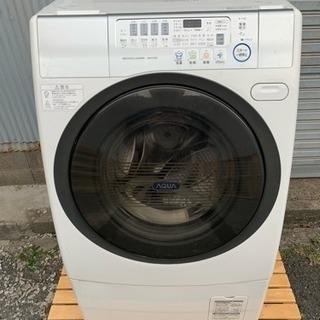 決まりました。AQUA ななめ型ドラム式洗濯機 2011年製 AQW-D500-L｜人気商品・定番商品向け 国内対応 丁寧梱包 家電