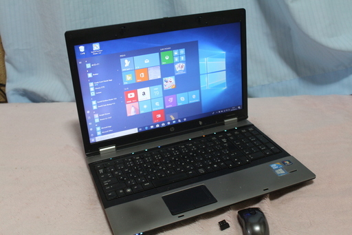 ｈｐパソコン　winows10 Corei5 メモリー４GB　HDD1TB DVDマルチ　無線ラン