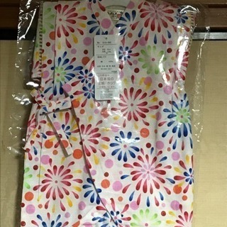【新品未使用】女児 ロンパース型甚平の画像