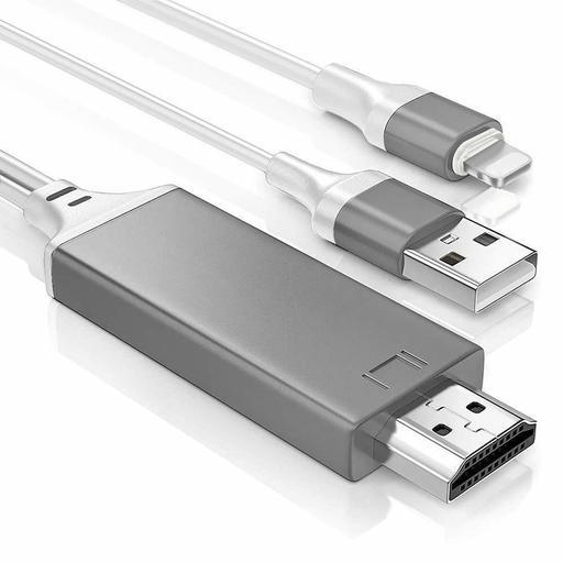 iPhone HDMI 変換 ケーブル 2M Lightning