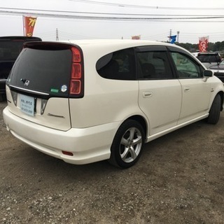 審査なし分割可能 ホンダストリーム 車検2年11月 7人乗り 2,000cc ETC 絶好調の画像