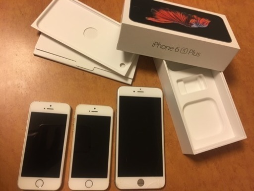 iPhone 6s Plus iPhone 5s 二つ， ジャンク