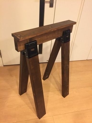 作業台 DIY ベンチ 自転車 スタンド 2×4 ソーホースブラケット インテリア