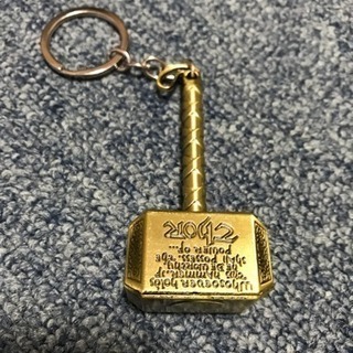 marvel マイティソー ムジョルニア キーホルダー