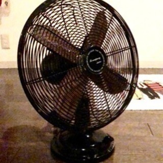 B-COMPANY レトロ扇風機 ブラック おしゃれ インテリア