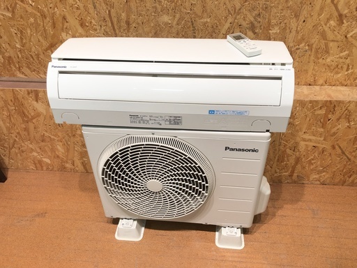 Panasonic 2014年 2.2kw 6畳用 ルームエアコン CS-224CF 分解クリーニング済
