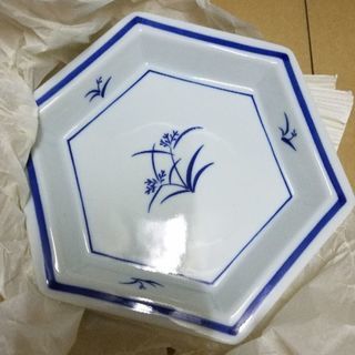 たち吉 未使用 六角形皿 5枚セット