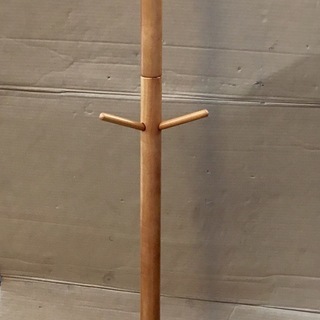 ＜美品＞ポールハンガー 木製・ブラウン