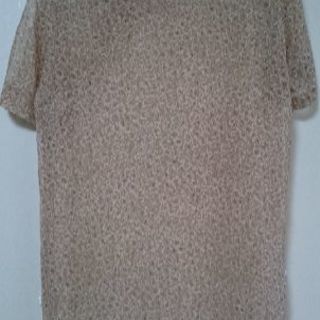 透かしチャイナ風ロングシャツの画像