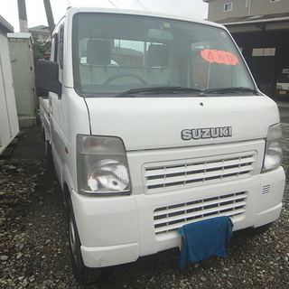 軽トラック４WD　スズキキャリー三方開　走行35千K　車検期間長い　マニアル５速の画像