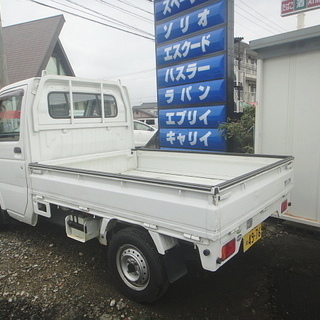 軽トラック４WD　スズキキャリー三方開　走行35千K　車検期間長い　マニアル５速の画像