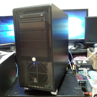 自作デスクトップパソコン Windows10 XEON X3430 メモリ4GB GTX550Ti SSD80GB HDD500GBの画像