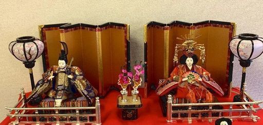 JM3773)★大幅お値下げ★人形の秀月 お雛様 雛人形 7段 1点 89×95×厚さ95cm 【取りに来られる方限定】