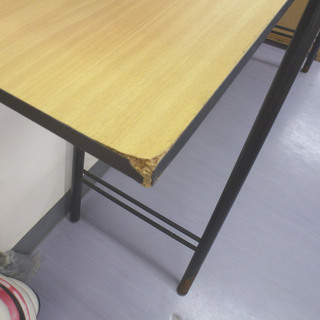  オープンラック 幅120cm×奥行35.5cm×高さ148.3cm オープンシェルフ 2段 木 棚 札幌市手稲区の画像