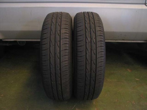 中古 2本セット バリ山 165/65R15 DUNLOP ENASAVE EC203 2016年