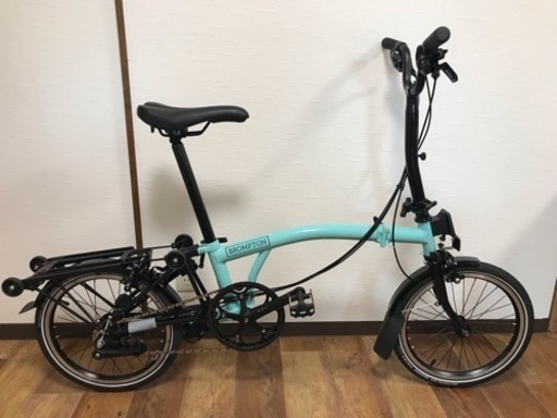 未使用品 美車 BROMPTON ブロンプトン M6R ブラックエディション 折畳み ミニベロ