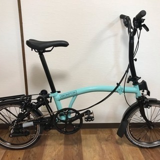 未使用品 美車 BROMPTON ブロンプトン M6R ブラックエディション 折畳み ミニベロ