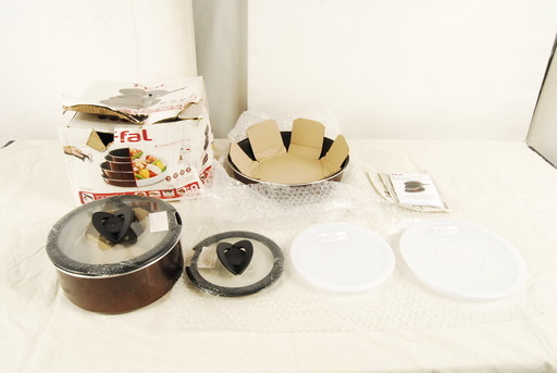 9331 未使用 T-fal ティファール インジニオ・ネオ  ノーブルレッド セット９ ingenio アントレ