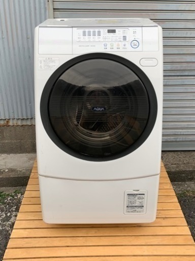 決まりました。AQUA ななめ型ドラム式洗濯機 2011年製 AQW-D500-L