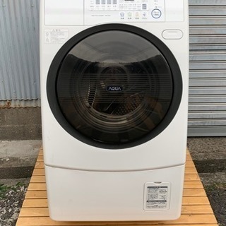 決まりました。AQUA ななめ型ドラム式洗濯機 2011年製 AQW-D500-L