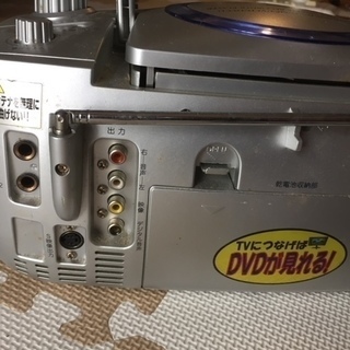 【ジャンク】ＤＶＤ、ＣＤ、ラジオ、カセット、よくばりレコーダー・プレーヤーの画像