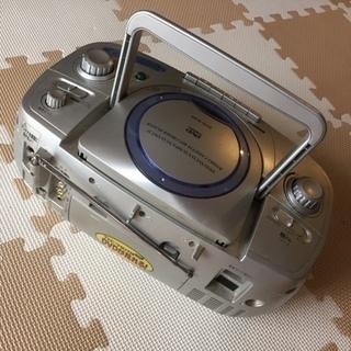 【ジャンク】ＤＶＤ、ＣＤ、ラジオ、カセット、よくばりレコーダー・プレーヤーの画像