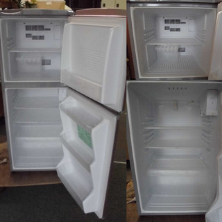 サンヨー 2ドア 冷蔵庫 SR-141P(SB) 2008年製 137L 中古品 動作OK♪ JM3776)【取りに来られる方限定】の画像