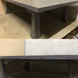 DECOLA デコラ ローテーブル 座卓 ちゃぶ台 幅120cm×奥行75cm×高さ33cmの画像