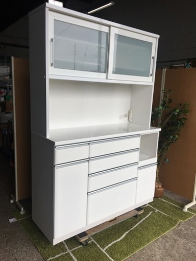 ☆大型キッチンボード☆ニトリ クリスナ140☆美品