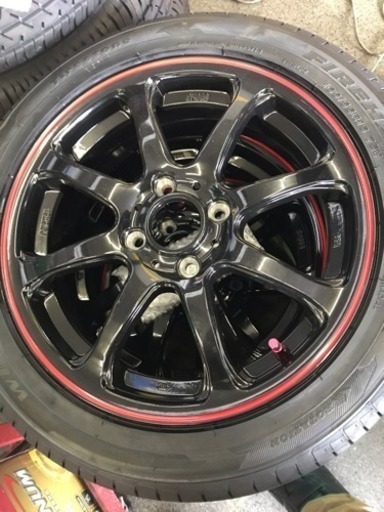 難あり。新品ホイール＆新品タイヤ4本セット