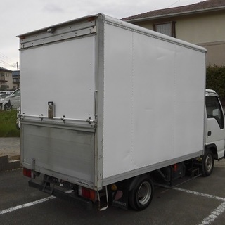 H18　エルフ　1.45トン積みアルミバン　低床　バックカメラ　オートマ　13598の画像