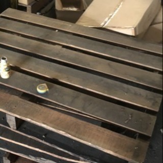 0円商品❗️木パレット 2tトラック配送あり 運搬用 工場 工場 作業