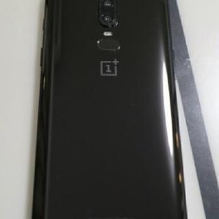 ONEPLUS6 128GB/8GB ミラーブラック　SIMフリー　VOLTE化済 の画像