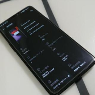 ONEPLUS6 128GB/8GB ミラーブラック　SIMフリー　VOLTE化済 の画像