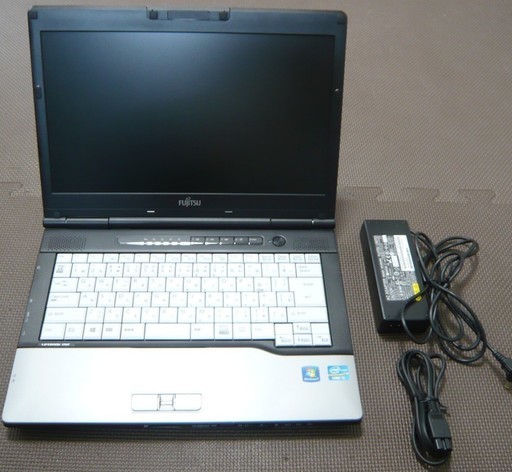 再再値下げ！富士通ノートパソコンLIFEBOOK S752/F (CPU⇒i5-3340M搭載)中古のDVDマルチドライブ付属