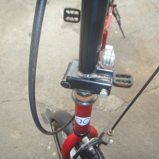 　中古美品　折り畳み式自転車　２０インチの画像