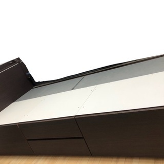 ニトリ収納ベッド シングル①