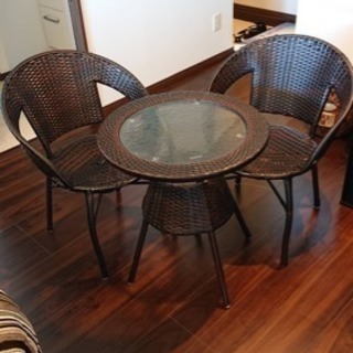 すごく軽いダイニングセット🤗✨の画像