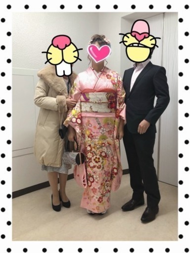 成人式、正絹、高級友禅染振り袖一式！